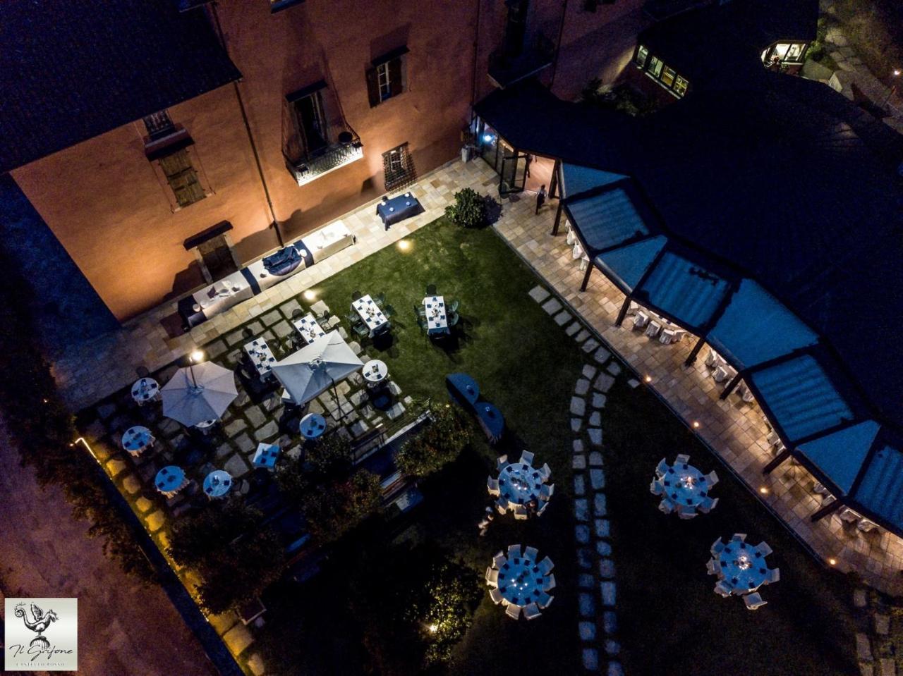 Castello Rosso Hotel Costigliole Saluzzo Екстериор снимка