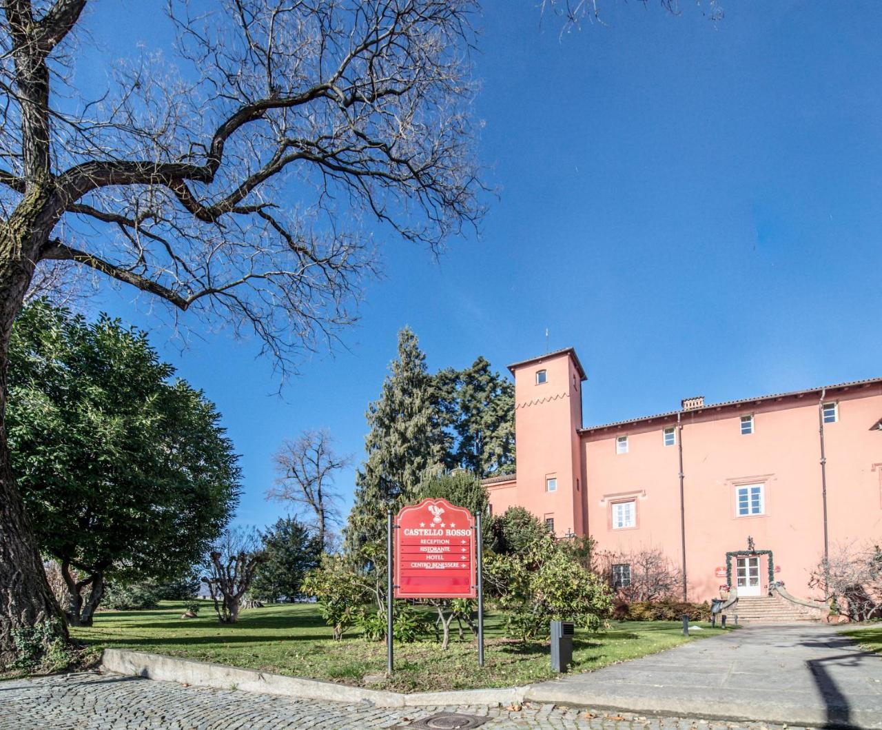 Castello Rosso Hotel Costigliole Saluzzo Екстериор снимка
